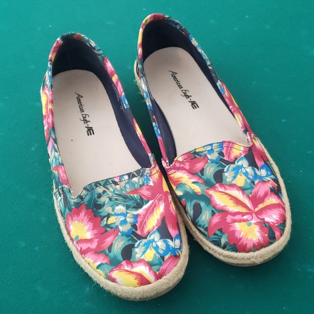 American Eagle espadrille flats